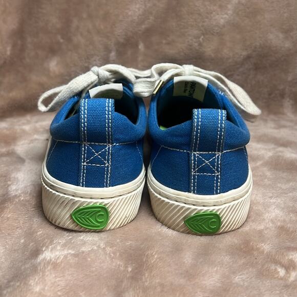 Cariuma Pantone Sneakers Unisex Blue Lace Up Tennis shoe Women's 6.5 Men's 5 - Picture 4 of 8